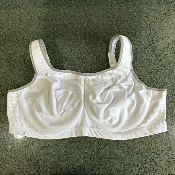 Glamorise Sport High Impact Underwire Sports Bra Full Figure 46D NEW - Picture 5 of 13